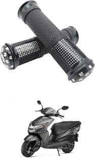 PRTEK Motorcycle Hand Grips Anti-Skid Handlebar Rubber Bar End 238 Handle Bar Grip For Honda Dio