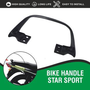 Allowing High & Heavy Quality Seat Handle Backrest Suitable for TVS Star Sport Bike Headlight Grill