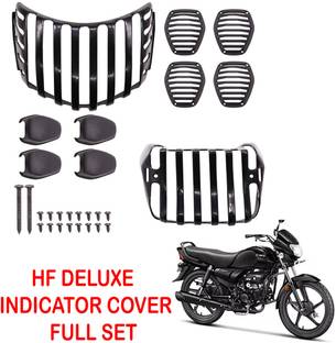 CHINKI TRADERS HF DELUX FULL GRILL SET Bike Headlight Grill