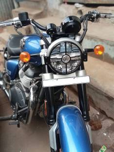 RawatZ Metal Bike Headlight Grill/Jali Compatible for Super Meteor 650 Bike Headlight Grill