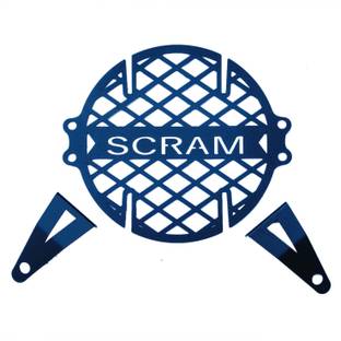 Bike auto accessories Heavy Metal Headlight Grill For RE Himalayan scram 411 Headlight Grill Black Bike Headlight Grill