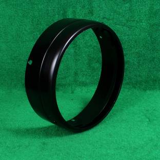 MEYOU BULLET HEADLGHT ACCESSORIES INNER & OUTER RING GRILL BLACK MADE IN INDIA Bike Headlight Grill