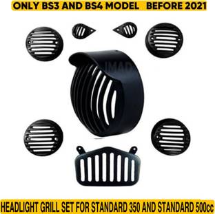 imad Headlight grill set of 8 for Royal Enfield Standard Bike Headlight Grill