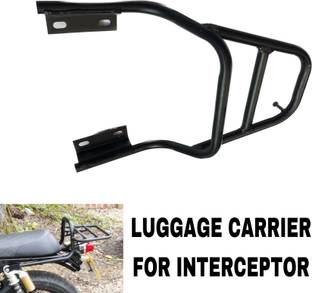 Aklin Boky HEAVY METAL LUGGAGE CARRIER FOR INTERCEPTOR Bike Headlight Grill