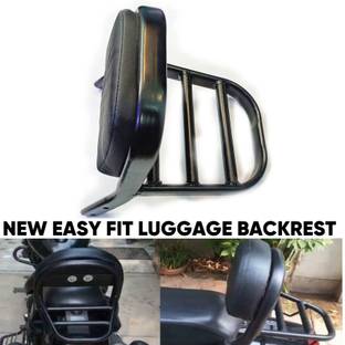 imad NEW DESIGN LUGGAGE HEAVY METAL BACKREST FOR AVENGER Bike Headlight Grill