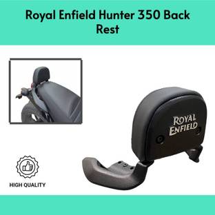 ZYO ZY-BKREST01 High Quality Back Support For Royal Enfield Hunter 350 Back Rest Bike Headlight Grill