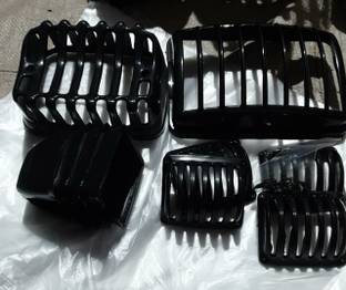 Hardikeshop Accessories Modified for Hero Splendor pro plus ( Bike Headlight Grill Covers) Bike Headlight Grill