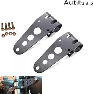 Autozap Motorcycle Headlight Brackets Bike Headlight Mount