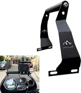 SGTB Mobile Phone Holder GPS Frame Mount Himalayan 411 BS6 Model Bike Headlight Mount