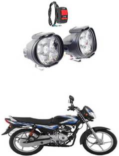 FKOK Bike 6 Led Fog Light For CT 100 Bike Headlight Mount