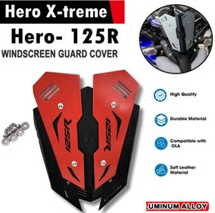 Huims _14 Premium Quality Metal Visor For Yamaha MT-15 Bike Windshield Bike Headlight Visor