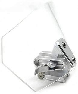 Hybrid Motors Motorcycle Extension Windshield, Wind Deflector Visor Extender (Transparent) Bike Headlight Visor