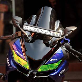 auto trends R15 V3 DUBBLE BUBBLE VISOR Bike Windshield