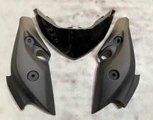 A.A.I FZS Version 1 V1 Matte Black Bike Headlight Visor