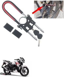 Qiisx Computerised Wave Key Bike Front Shocker Lock Wheel Lock Bike Front Shocker Lock Wheel Lock For Apache Wheel Lock