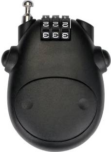 acube mart Helmet Lock for Bike Lock/Number Lock for Helmet/Extendable Cable Helmet Lock for Bike Lock/Number Lock for Helmet/Extendable Cable Cable Lock