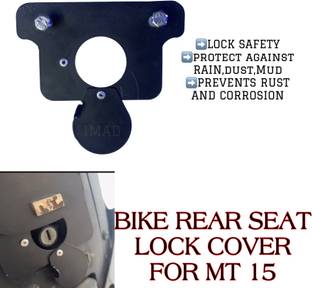 imad MT15 REAR SEAT LCOK M15 BIKE REAR SEAT LOCK COVER Quick Release Lock