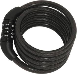 NSV Steel Cable 4 Digits (Set any number pattern ) for Bicycles, Bikes 55-LOCK Combination Lock, Cable Lock