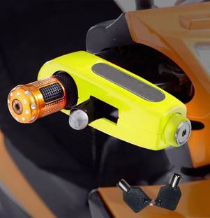subton Cycle lock Scooty Lock Brake Lock Clutch Lock Bike Lock with Anti Theft Alarm & 2 Keys |All 2 Wheelers Scooty Bike Compatible Disc Lock