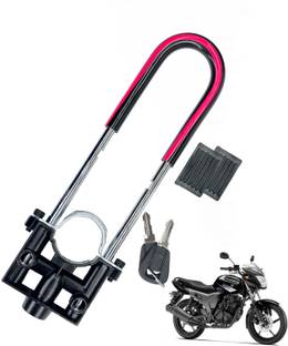 Generox Security Lock for SZ-S Heavy Duty Red and Black SZ-S U Lock