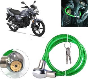 AUTO PEARL Multipurpose Heavy Duty, Goti Lock for Shine Cable Key Lock for Bikes, Bicycle, Helmet, Luggage_284 Chain Lock