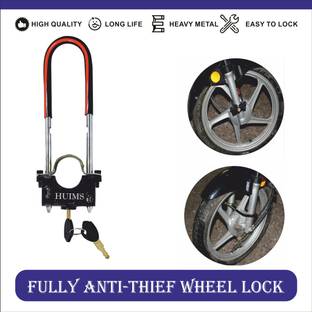 SHOWRIDE Bike Front Shocker Lock Wheel Lock SHW- Bike Front Wheel,Shocker Lock With 2 Hi-Tech Keys Wheel Lock