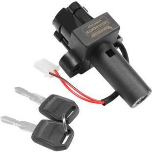deutsche Ignition Cum Steering Lock Compatible With Hero Glamour / Super Splendor DEUS-0426YB Key Switch Lock