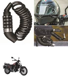 ENEMYT Multi-functional 4 Digit Combination Helmet Lock For Avenger 220 Street Combination Lock