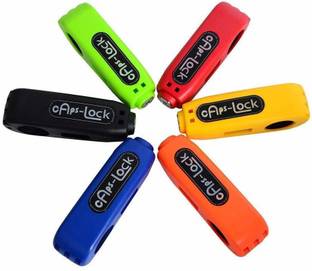 Rangwell Rangwell Heavy Duty Bike Brake Lock - Locking System by Holding Handle Bar with Brake Lever - for All Bikes & Scooters (Multi Colored) 219 U Lock