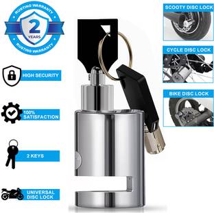OTO2EYE Universal Bike Disc Brake Lock Set Bike Safety Mini Anti-Theft Stainless Steel Disc Brake Lock Waterproof Disc Lock