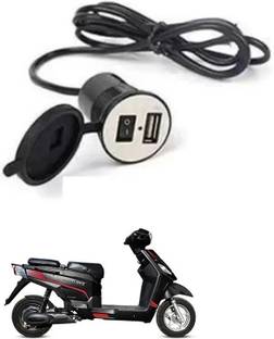 Naveeneha Bike USB charger Shocket Power V5 Q@202 12 A Bike Mobile Charger