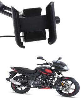 AOWBIKES Bike Mobile Fast Charger with Holder compatible for Pulsar 180 24 A Bike Mobile Charger