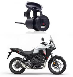 Shopone Mono USB Charger Socket Power Outlet 5V 2 A for NX500 1.2 A Bike Mobile Charger