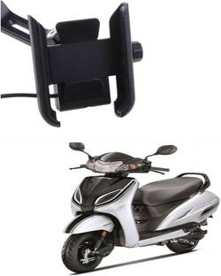 AOWBIKES Bike Mobile Fast Charger with Holder compatible for Activa 5 A Bike Mobile Charger