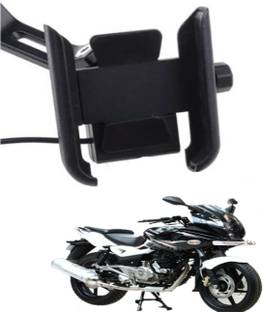 AOWBIKES Bike Mobile Fast Charger with Holder compatible for Pulsar 220 24 A Bike Mobile Charger