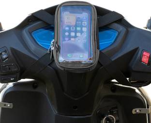 Hench Phone Pouch Bag for Activa Jupiter Ntorq Access Ather Ola-S1 Pleasure Waterproof Bike Mobile Holder