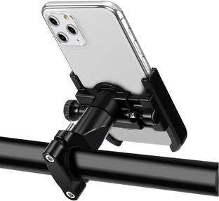 FITUP Super Quality C1 Metal Bike Mobile Holder 360 Degree Rotating Bike Mount Bike Mobile Holder