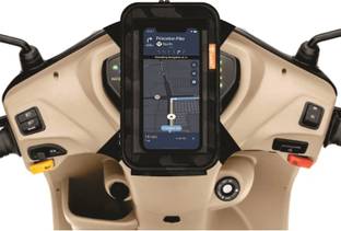 TANTRA Mobile Holder for Scooty Scooter Phone Pouch for Activa Jupiter Pleasure Ntorq Access Ather Ola S1 (Latest and Premium) (7 Inches) Bike Mobile Holder