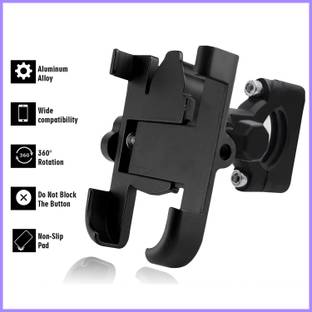 Rhtdm Universal Bike Mount Holder Verson 2.0 Metal Body 360 Degree Bike Mobile Holder