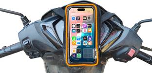 Hamza Store Universal Waterproof Mobile Holder / Pouch-Bag for All Scooters Scooty Bike Mobile Holder