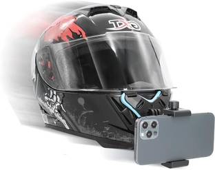 Butee Helmet Chin Mount | Mobile Holder Clip | GoPro & All Smartphone Use Strap
