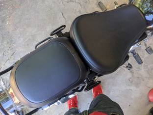 AUTOLEOPARD NEW REBORN CLASSIC 350 SEAT COVER Split Bike Seat Cover For Royal Enfield Classic 350