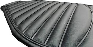 MILACHIN Hunter Black Pipelining Pro Single Bike Seat Cover For Royal Enfield Universal For Bike