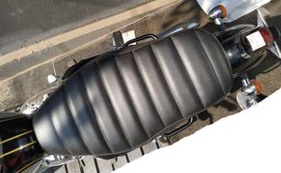 AUTOLEOPARD JAWA 42/CLASSIC BS4 SEAT COVER Single Bike Seat Cover For Jawa 42