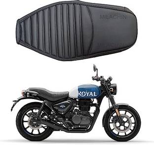HIMOTORS Hunter Single Bike Seat Cover For Royal Enfield 350 Twin Spark