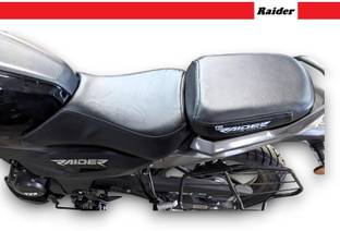 carbox TVS Raider 125 Bike SEAT Cover,,Rexine,,Water Proof,Black Colour Split Bike Seat Cover For TVS Raider 125