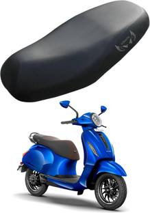 KONAYA Chetak 3501, 3502 Seat Cover Protect from Rust and Dust, PU Leather Waterproof Single Bike Seat Cover For Bajaj NA