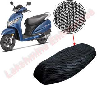 Lakshmina Enterprises Activa_All_002_3D Free Size Bike/Scooter/Scooty Seat Cover Mesh Net Cushion Single Bike Seat Cover For Universal For Bike Access, Access 125, Access SE, Jupiter, Maestro, Maestro Edge 125, Gusto, Dio