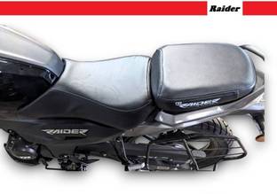 carbox Waterproof Durable Faux Leather Cushion Seat Cover Scooty Bike Single Bike Seat Cover For TVS Raider 125