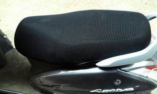 Lakshmina Enterprises 3D Free Size Bike/Scooty/Scooter Seat Cover Breathable Mesh Net Cushion Single Bike Seat Cover For Universal For Bike Access